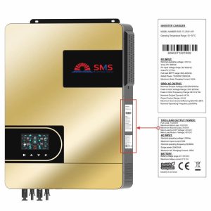 Sunmate SMS 10.2KW-48V Hybrid Solar inverter (MPPT 160A 9000W) (Copy)